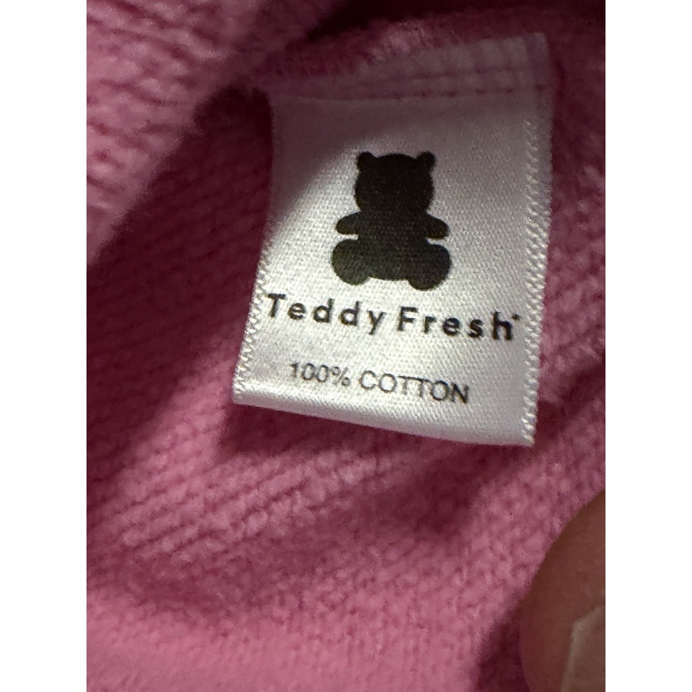 Teddy Fresh Classic Color Block Hoodie XL Pink Teal Purple H3H3 Streetwear - Picture 6 of 10